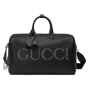 Limited Edition Gucci GG Supreme canvas trim Duffle Bag . Nunyalux.com